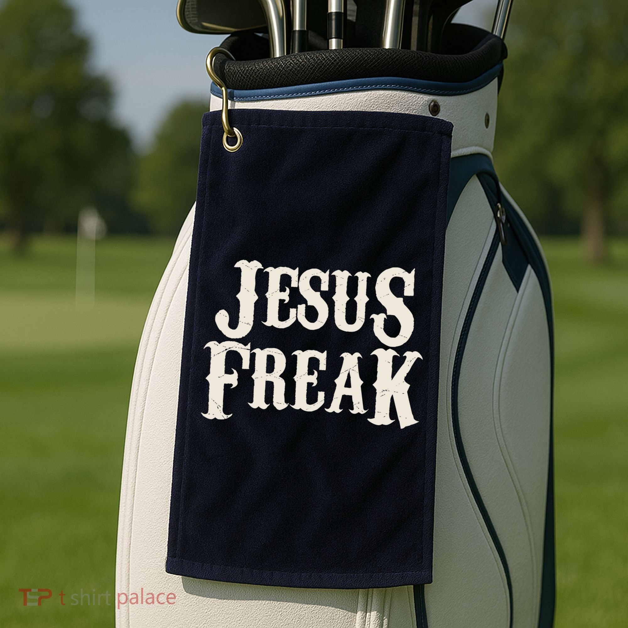 Jesus Freak Golf Towel