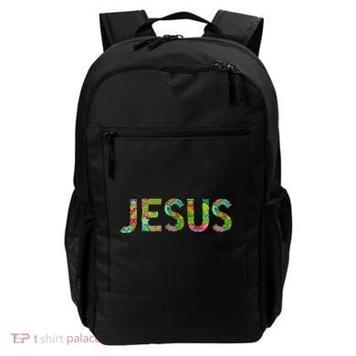 Jesus Hand Painted Word Art Backpack