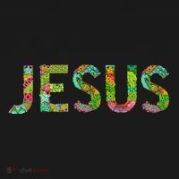 Jesus Hand Painted Word Art Coaster thumb 2