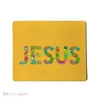 Jesus Hand Painted Word Art Mousepad thumb 0