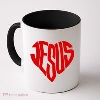 Jesus Heart Coffee Mug thumb 0
