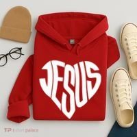 Jesus Heart Hoodie thumb 4