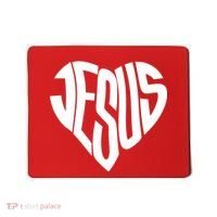 Jesus Heart Mousepad thumb 0