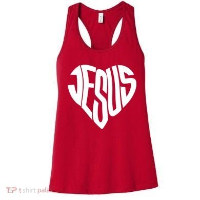 Jesus Heart Women's Tank Top