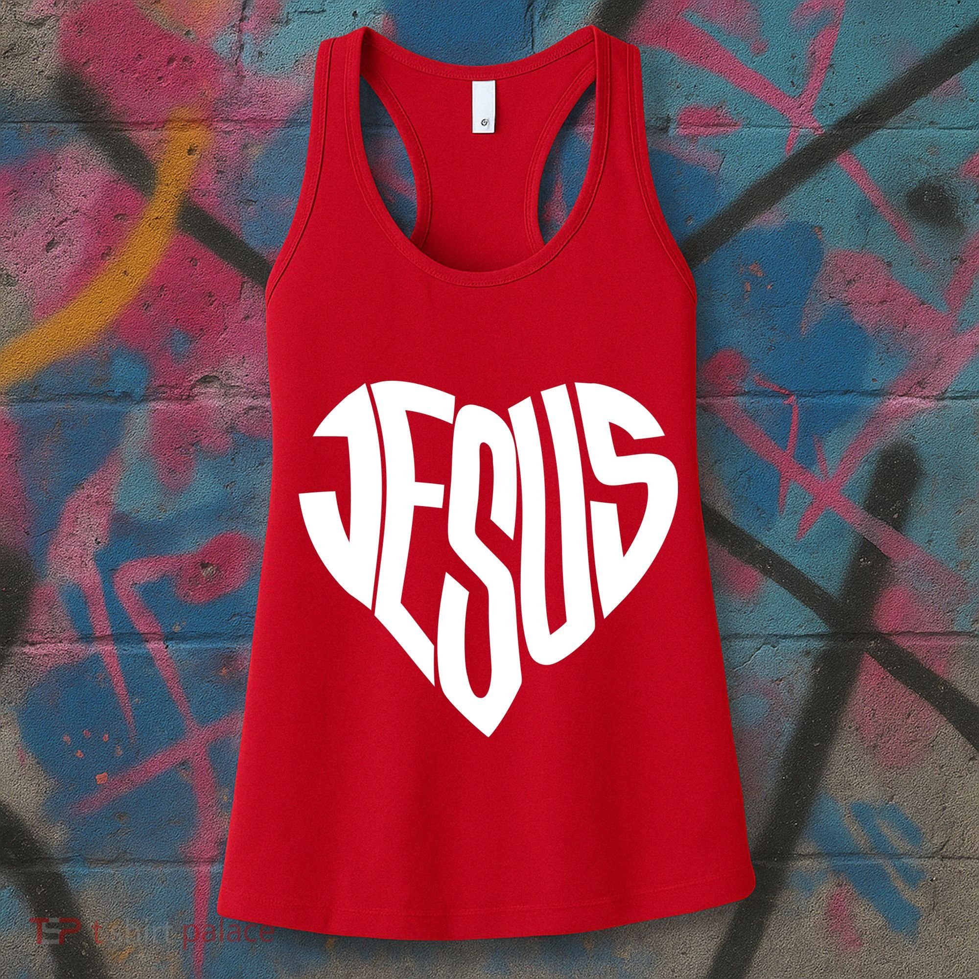 Jesus Heart Women's Tank Top