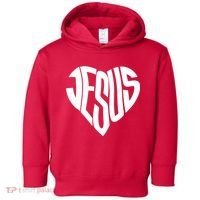 Jesus Heart Toddler Hoodie thumb 0