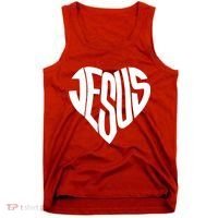 Jesus Heart Tank Top thumb 0