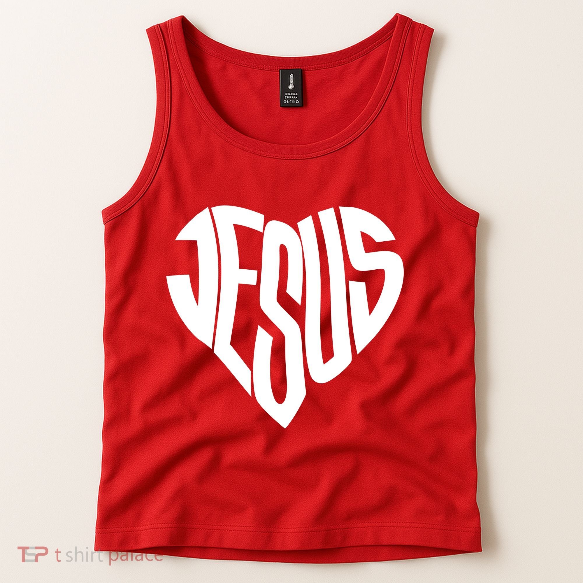 Jesus Heart Tank Top