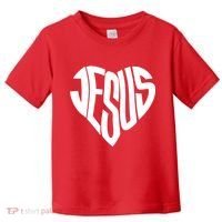 Jesus Heart Toddler T-Shirt thumb 0