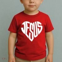 Jesus Heart Toddler T-Shirt thumb 2