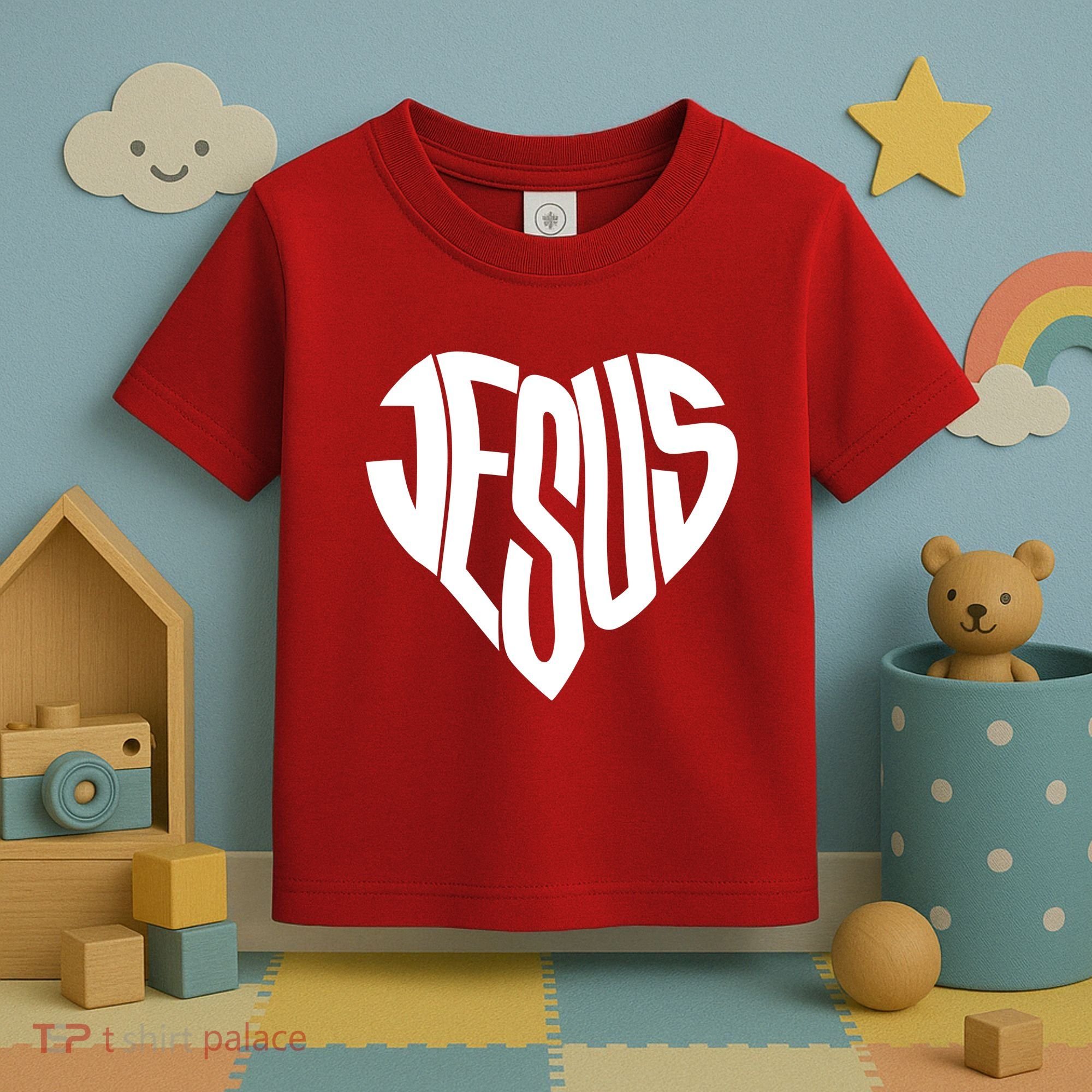 Jesus Heart Toddler T-Shirt