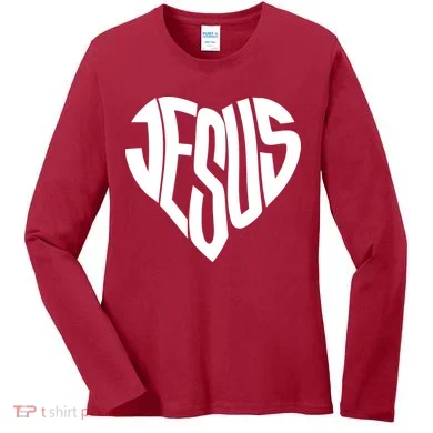 Jesus Heart Women's Long Sleeve Shirt
