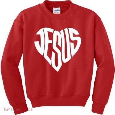 Jesus Heart Kids Sweatshirt