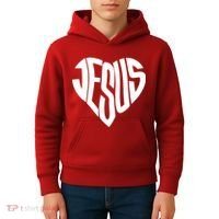 Jesus Heart Kids Hoodie thumb 4
