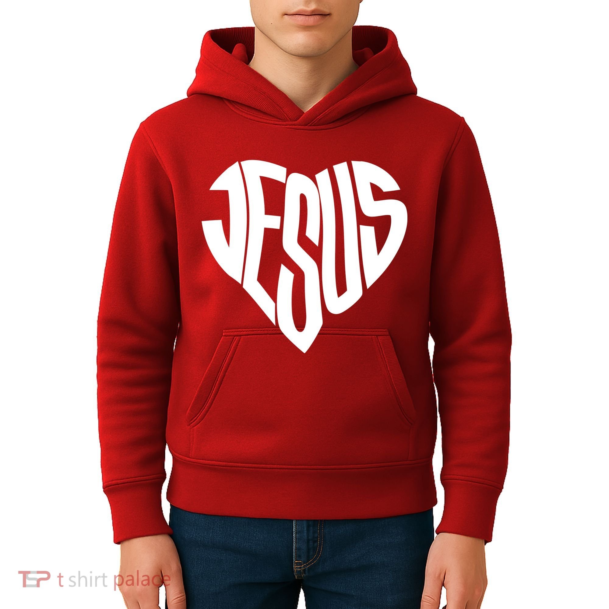 Jesus Heart Kids Hoodie