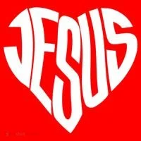 Jesus Heart Kids Long Sleeve Shirt thumb 2