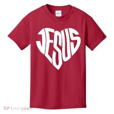 Jesus Heart Kids T-Shirt