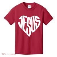 Jesus Heart Kids T-Shirt thumb 0
