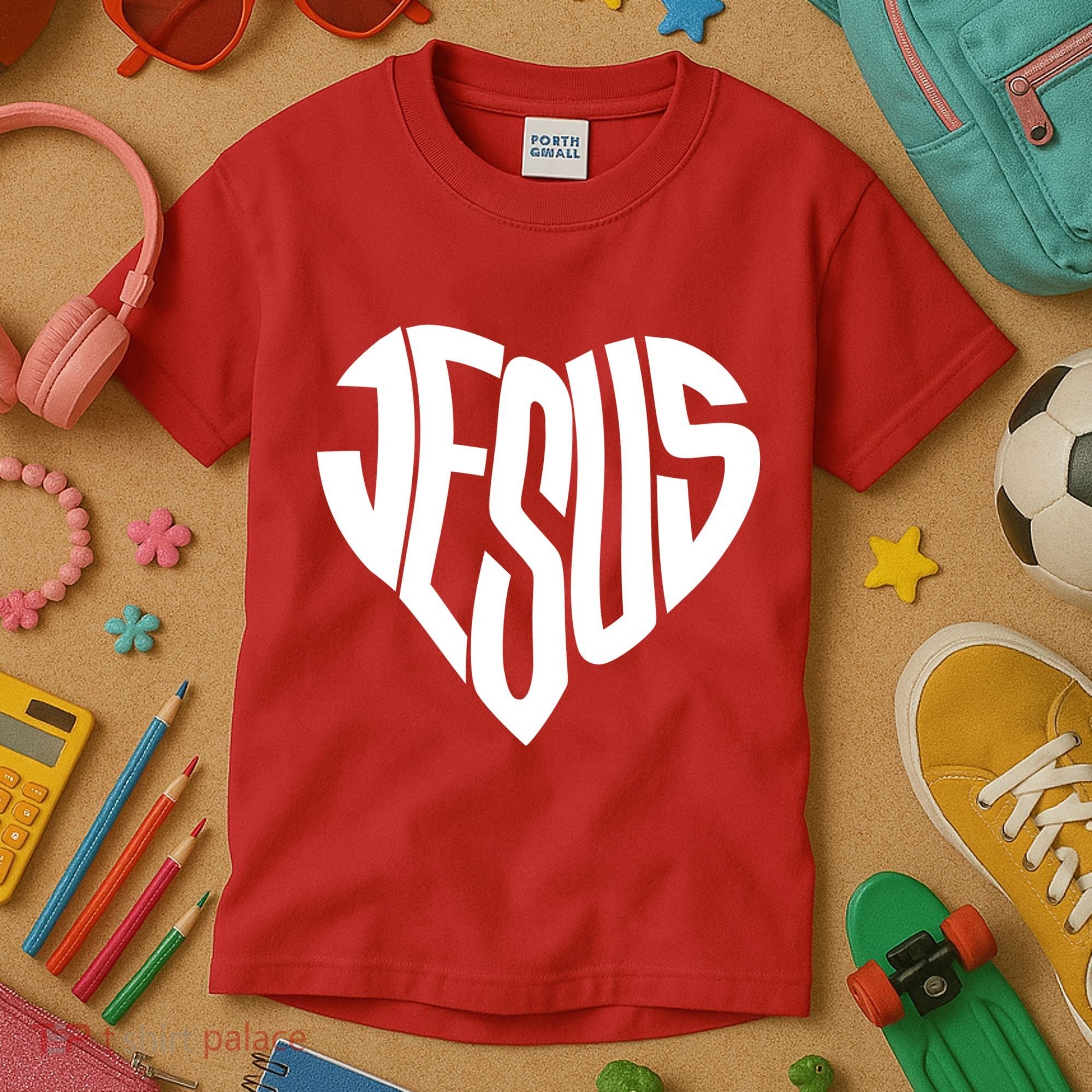 Jesus Heart Kids T-Shirt