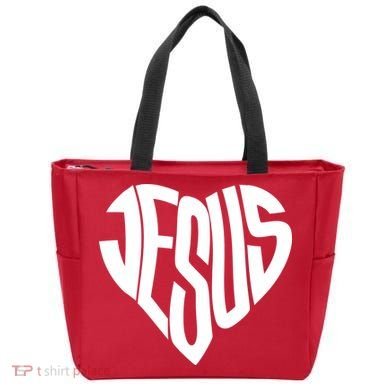 Jesus Heart Tote Bag