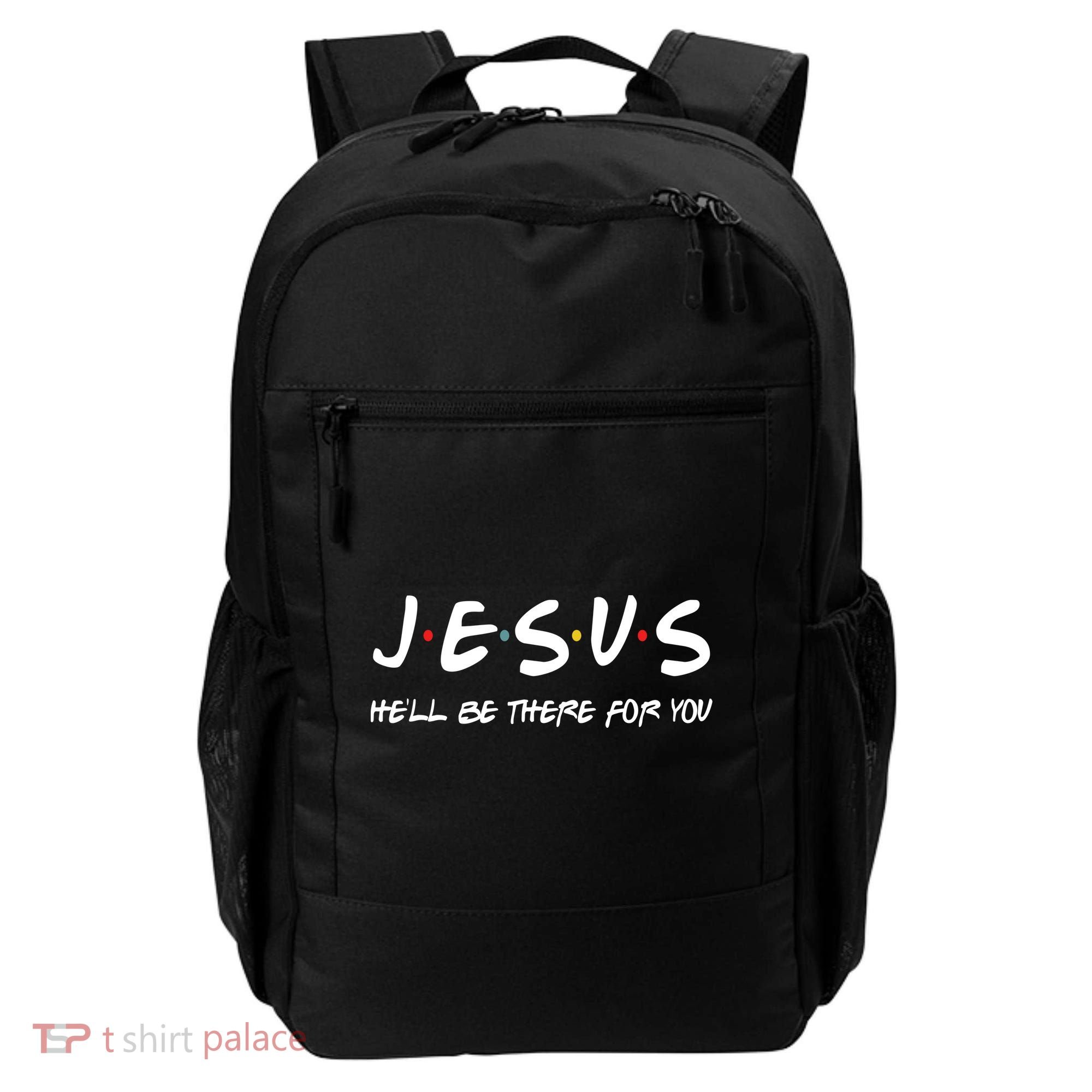 Jesus He'll Be There For You Backpack