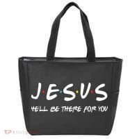 Jesus He'll Be There For You Tote Bag thumb 0