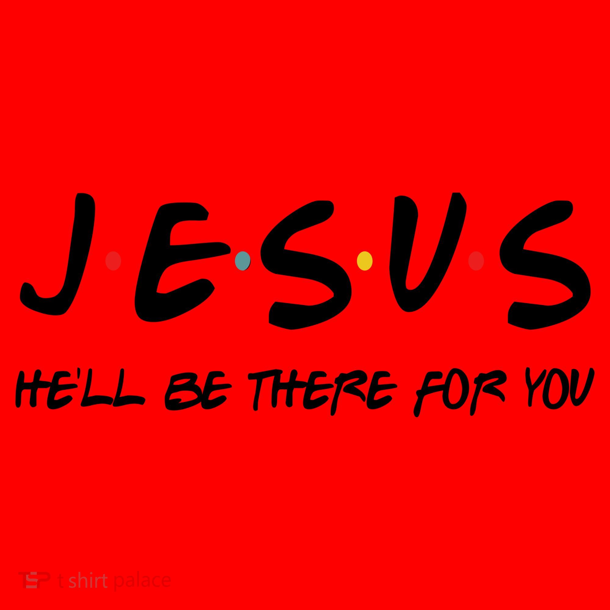 Jesus He'll Be There For You Santa Hat