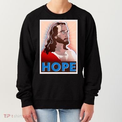 Jesus Hope Vintage Vote Poster Women's Sweatshirt