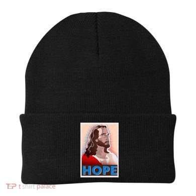 Jesus Hope Vintage Vote Poster Beanie