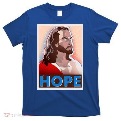 Jesus Hope Vintage Vote Poster T-Shirt
