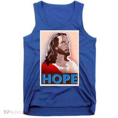 Jesus Hope Vintage Vote Poster Tank Top