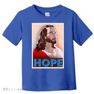 Jesus Hope Vintage Vote Poster Toddler T-Shirt