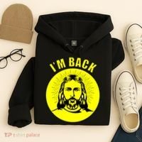 Jesus I'm Back Risen Easter Hoodie thumb 4