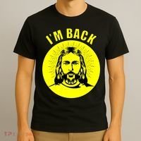 Jesus I'm Back Risen Easter T-Shirt thumb 3