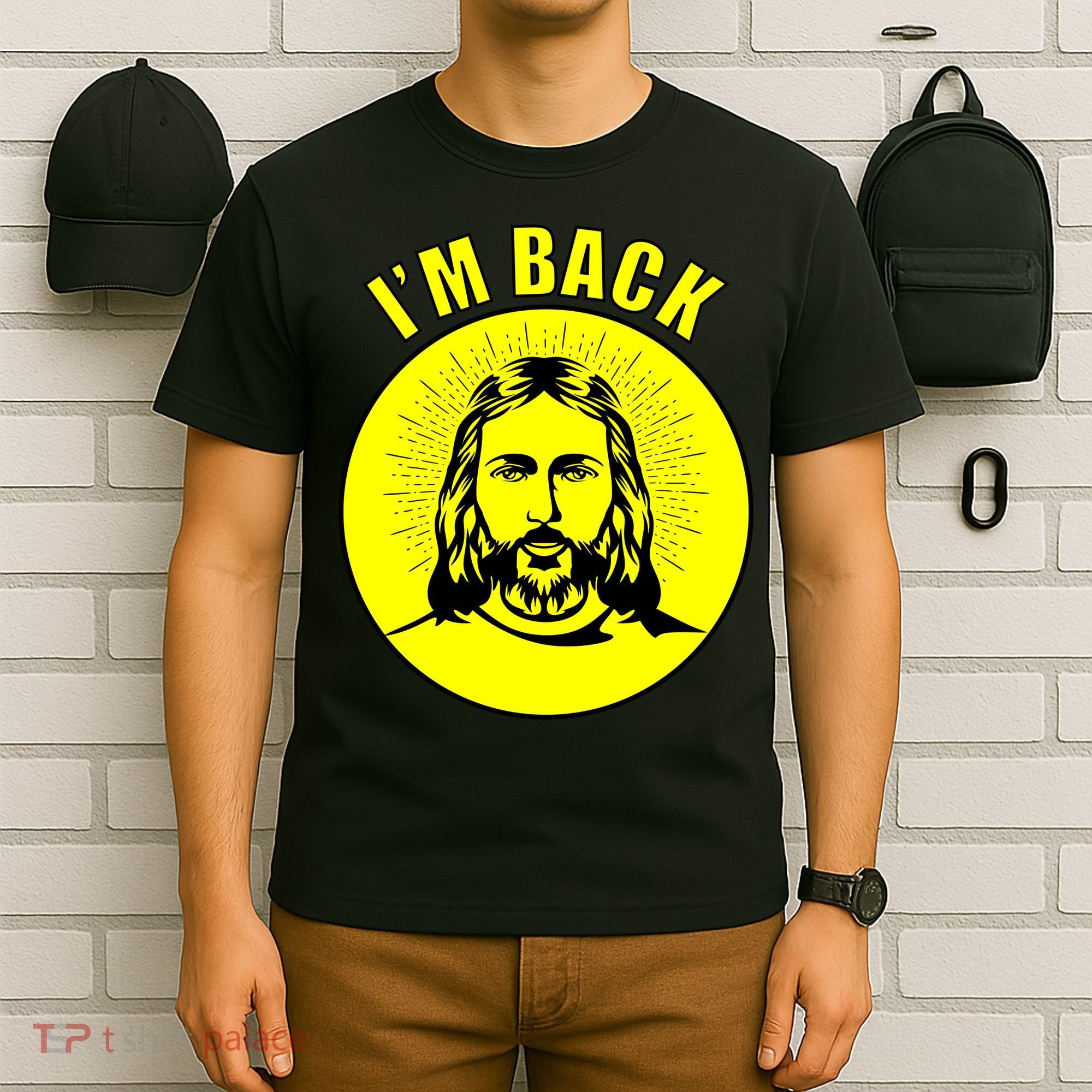 Jesus I'm Back Risen Easter T-Shirt