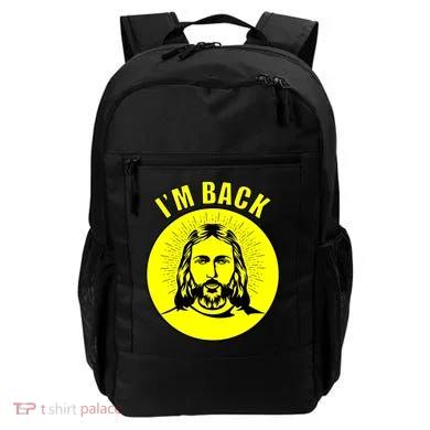 Jesus I'm Back Risen Easter Backpack