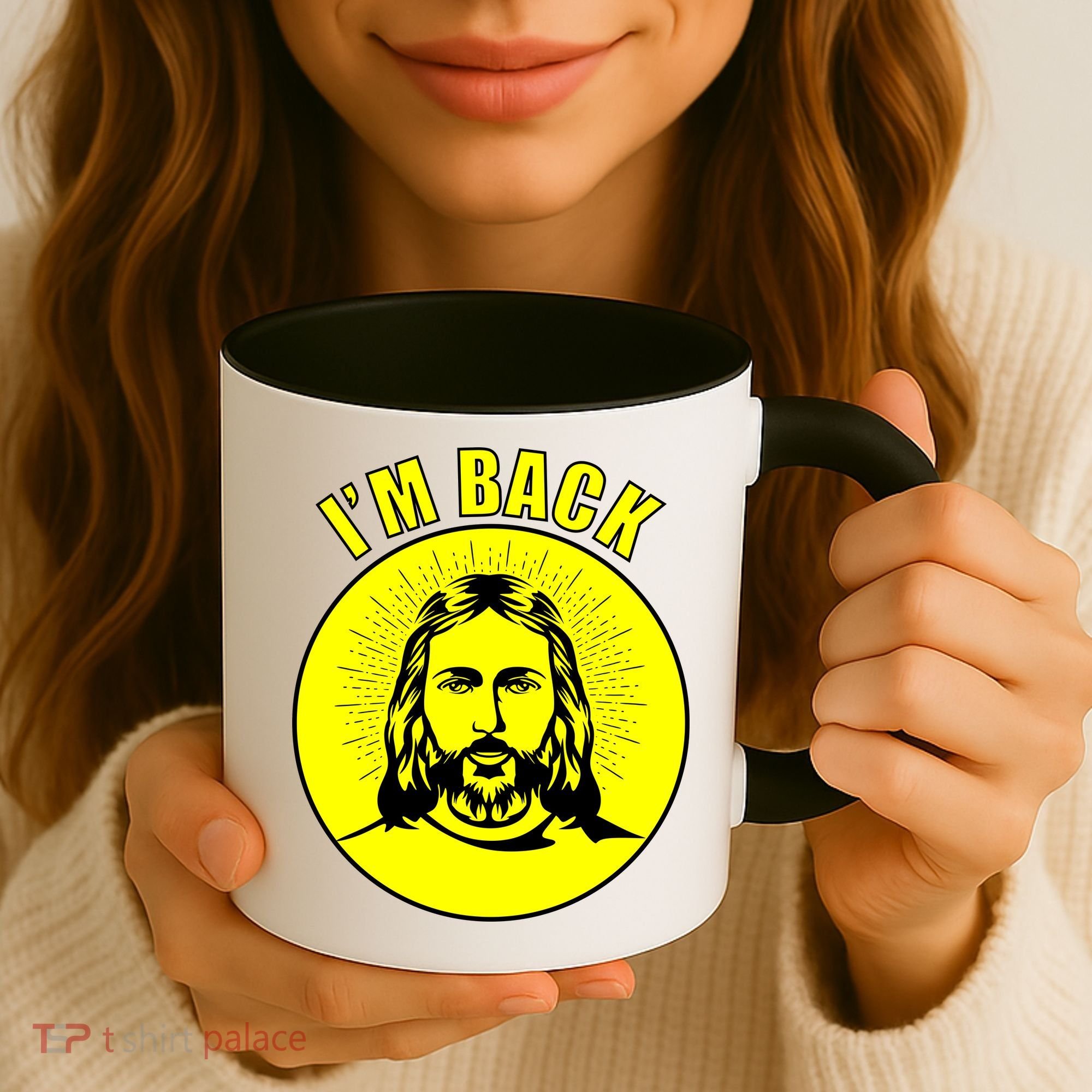 Jesus I'm Back Risen Easter Coffee Mug
