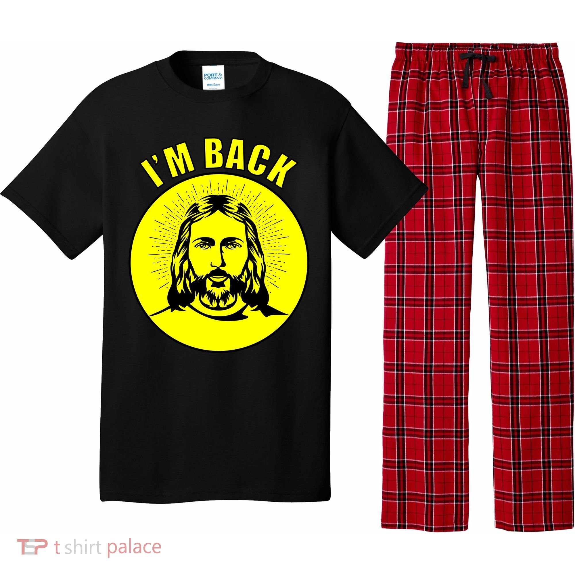 Jesus I'm Back Risen Easter Pajama Set