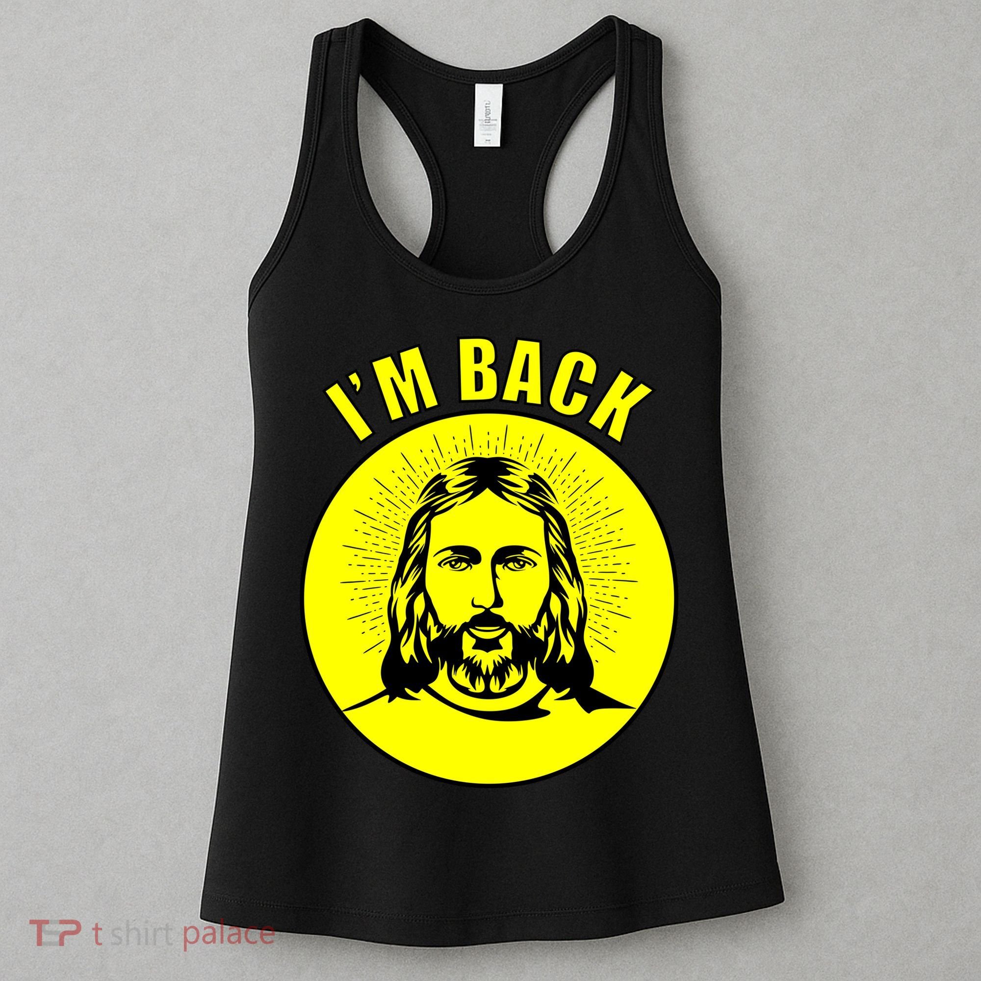 Jesus I'm Back Risen Easter Women's Tank Top