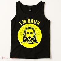 Jesus I'm Back Risen Easter Tank Top thumb 2