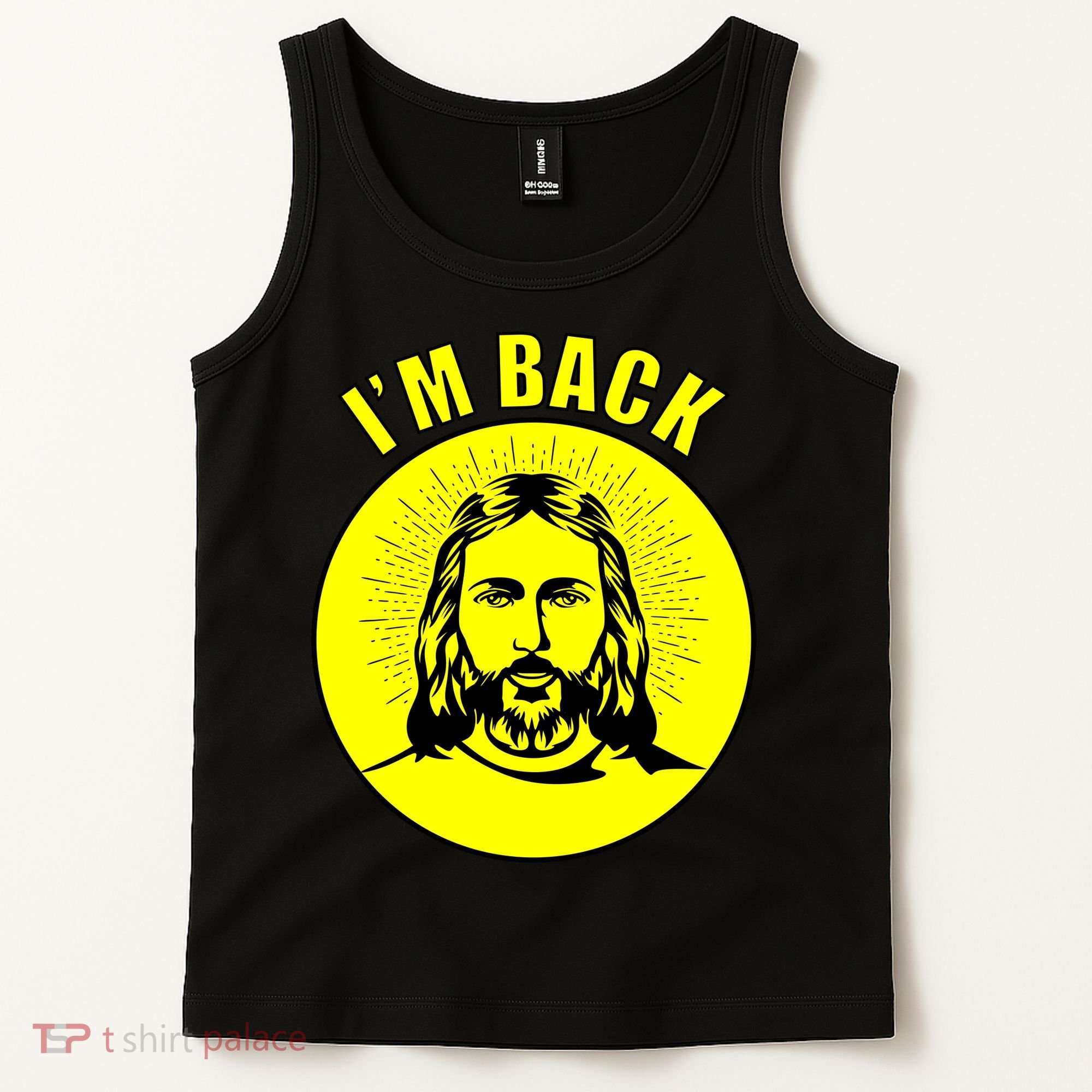 Jesus I'm Back Risen Easter Tank Top