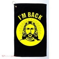 Jesus I'm Back Risen Easter Golf Towel thumb 0