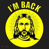 Jesus I'm Back Risen Easter Golf Towel thumb 3