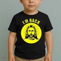 Jesus I'm Back Risen Easter Toddler T-Shirt thumb 2