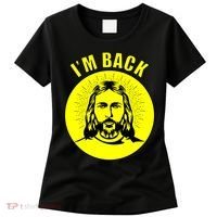 Jesus I'm Back Risen Easter Women's T-Shirt thumb 0