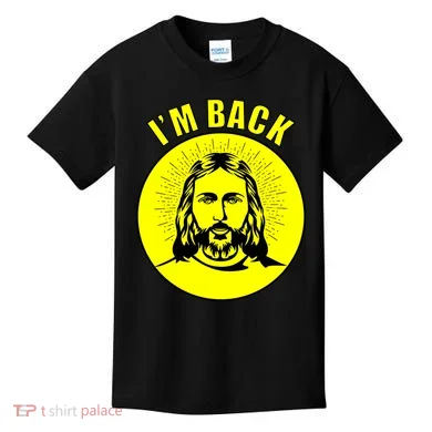 Jesus I'm Back Risen Easter Kids T-Shirt