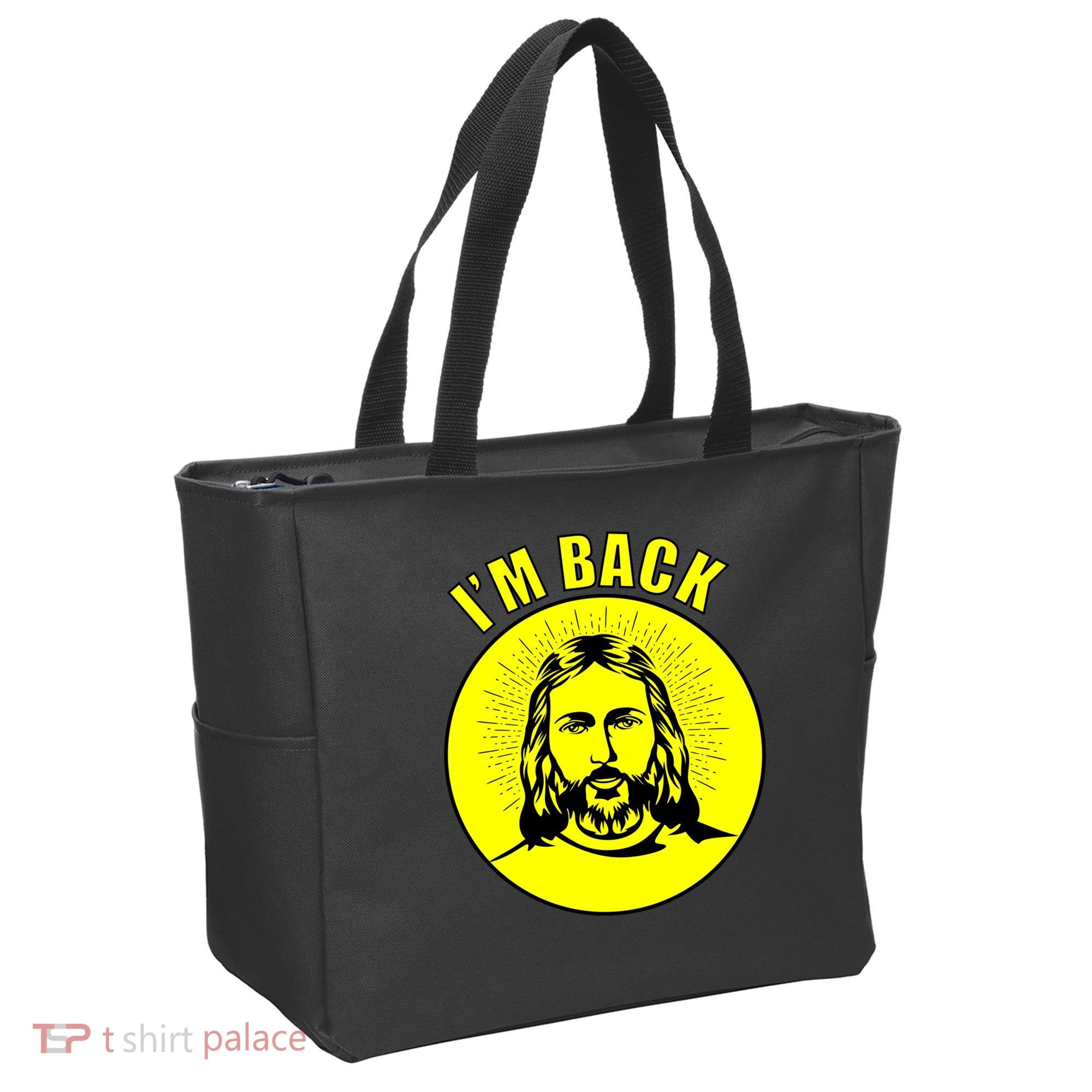Jesus I'm Back Risen Easter Tote Bag