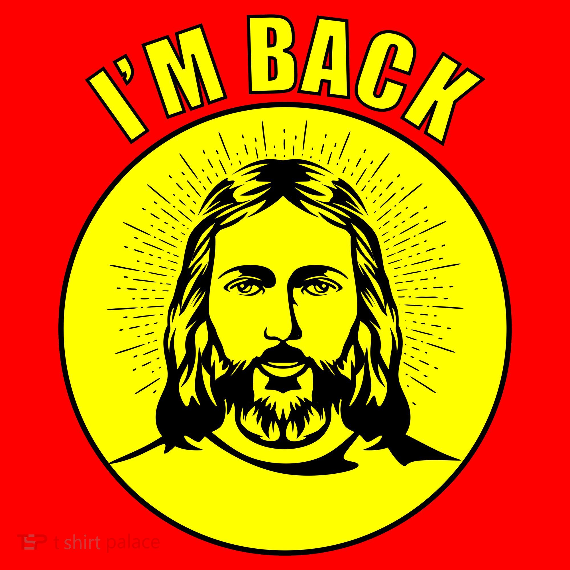 Jesus I'm Back Risen Easter Santa Hat