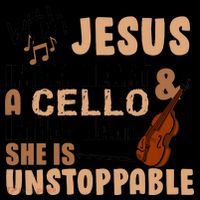 Jesus In Her Heart Cello In Her Hand Coffee Mug thumb 5