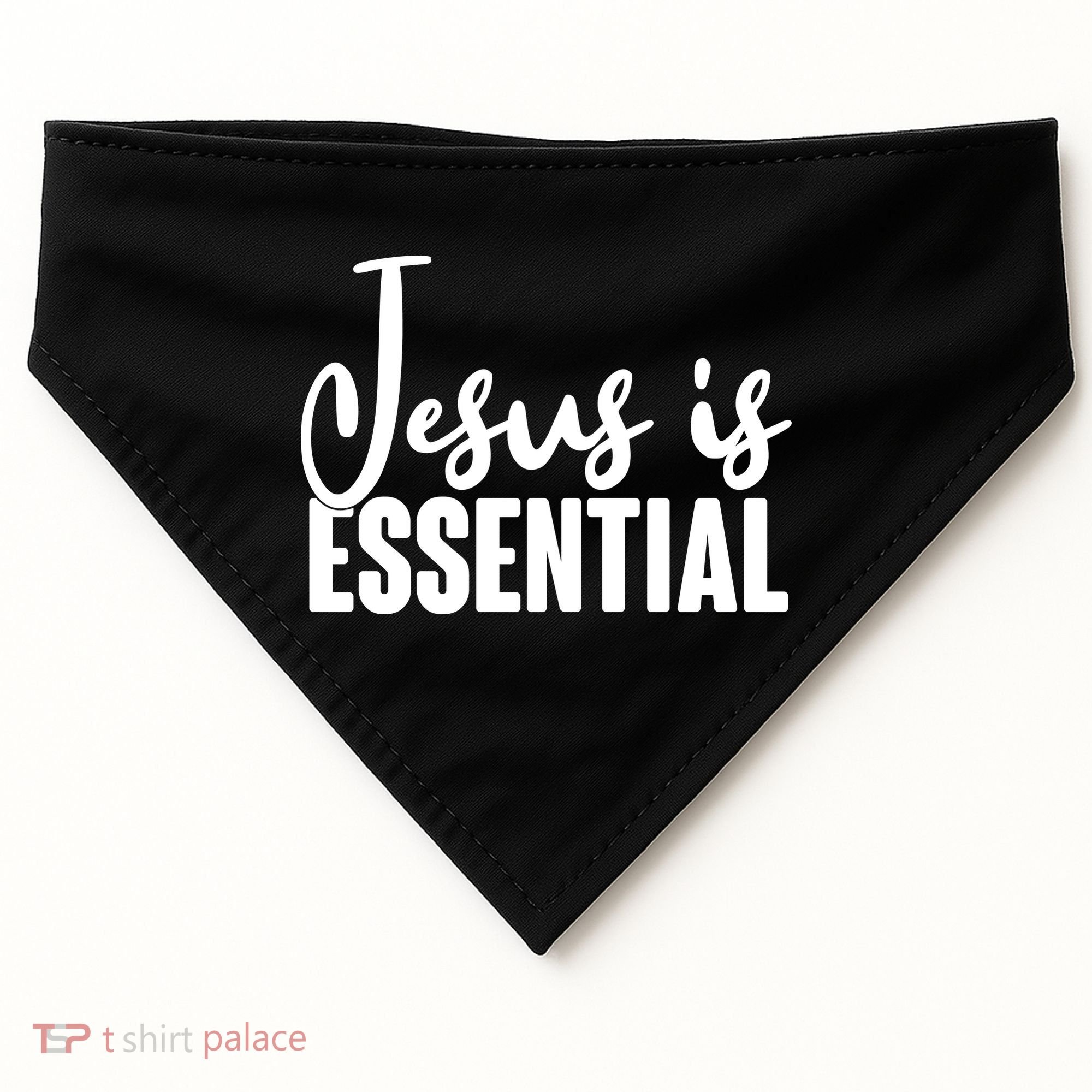 Jesus Is Essential USA-Made Doggie Bandana